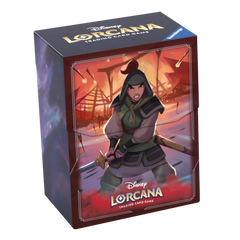 Disney Lorcana : Rise of the Floodborn - Deck Box - Mulan | Boutique FDB