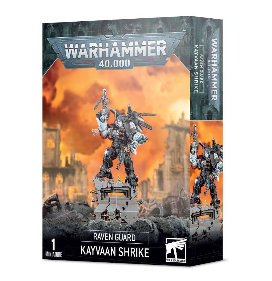 Warhammer 40K : Raven Guard - Kayvaan Shrike | Boutique FDB
