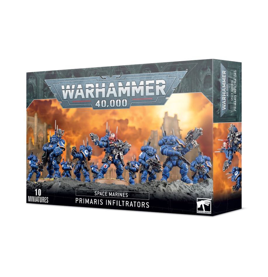 WARHAMMER 40K : SPACE MARINES - PRIMARIS INFILTRATORS | Boutique FDB