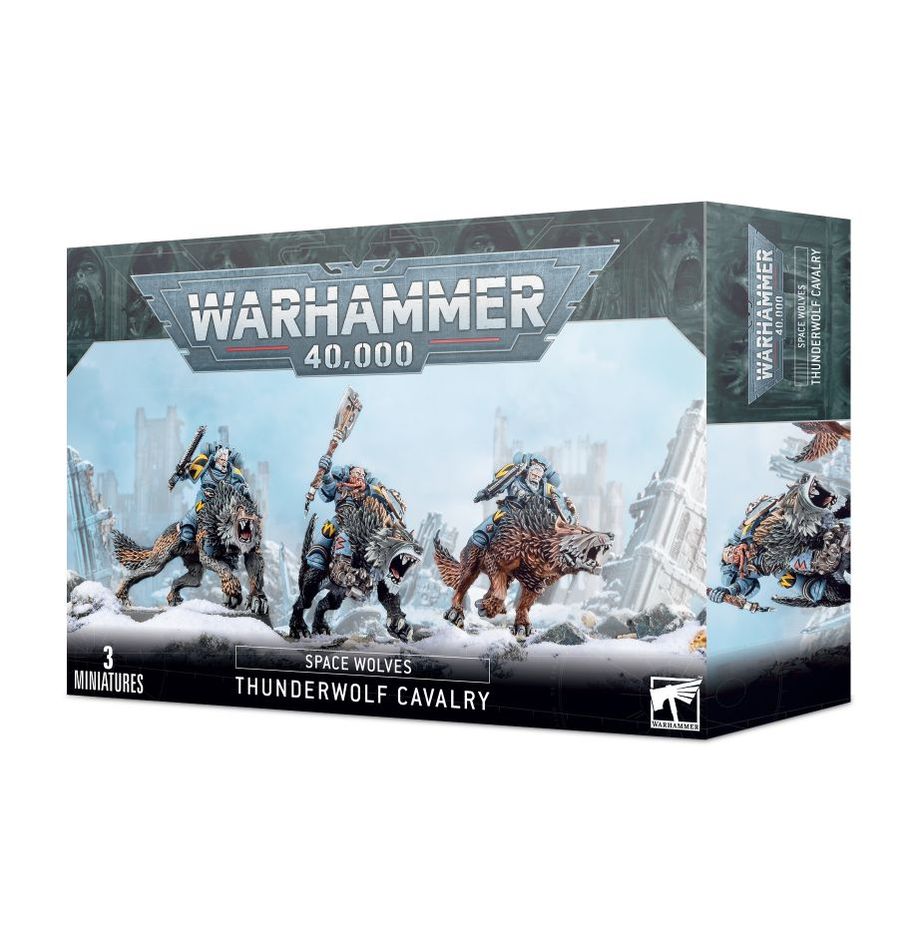 WARHAMMER 40K: SPACE WOLVES - THUNDERWOLF CAVALRY | Boutique FDB