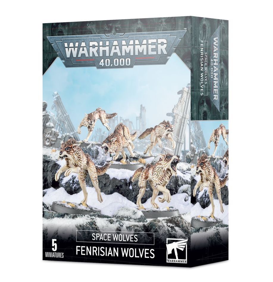 WARHAMMER 40K: SPACE WOLVES - FENRISIAN WOLVES | Boutique FDB