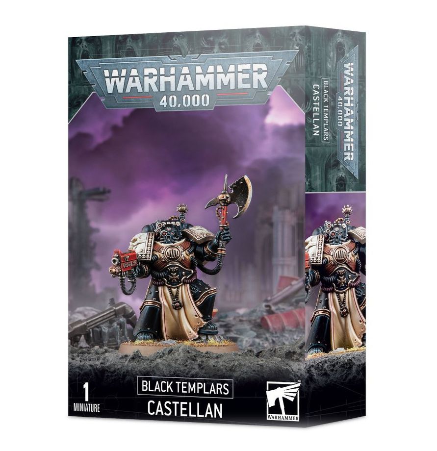 Warhammer 40K - Black Templars - Black Templars Castellan | Boutique FDB