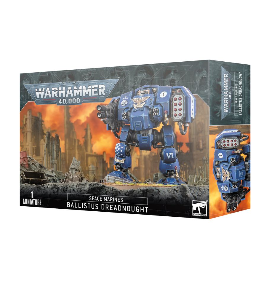 WARHAMMER 40K: SPACE MARINES - BALLISTUS DREADNOUGHT | Boutique FDB