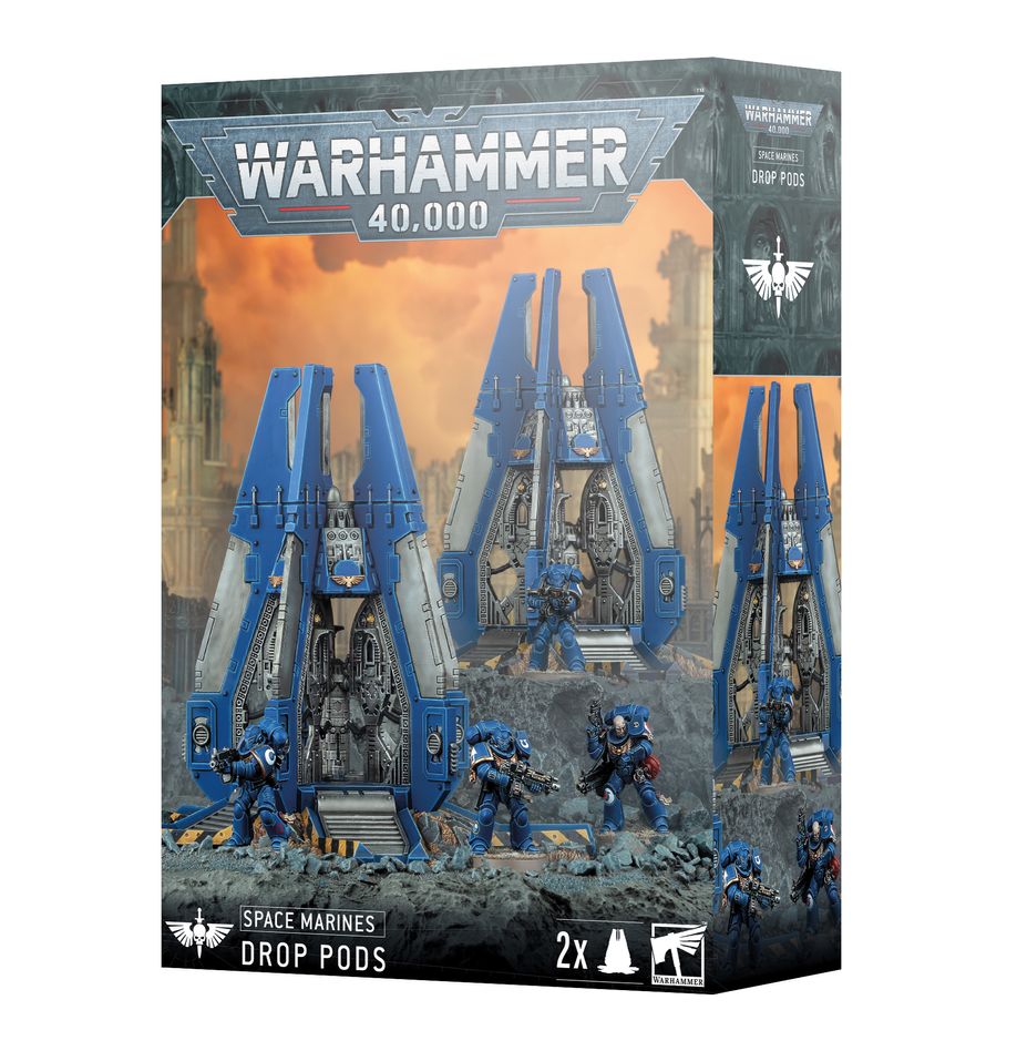 NEW SPACE MARINE DROP POD | Boutique FDB
