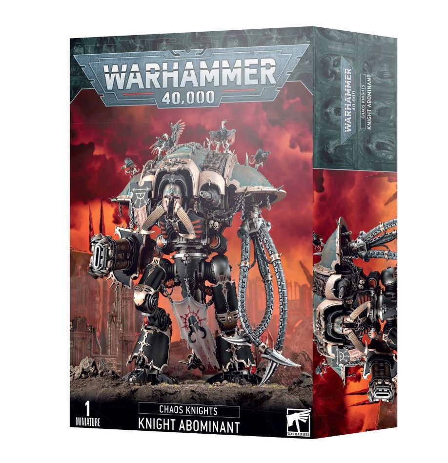 WARHAMMER 40K: CHAOS KNIGHT - KNIGHT ABOMINANT | Boutique FDB