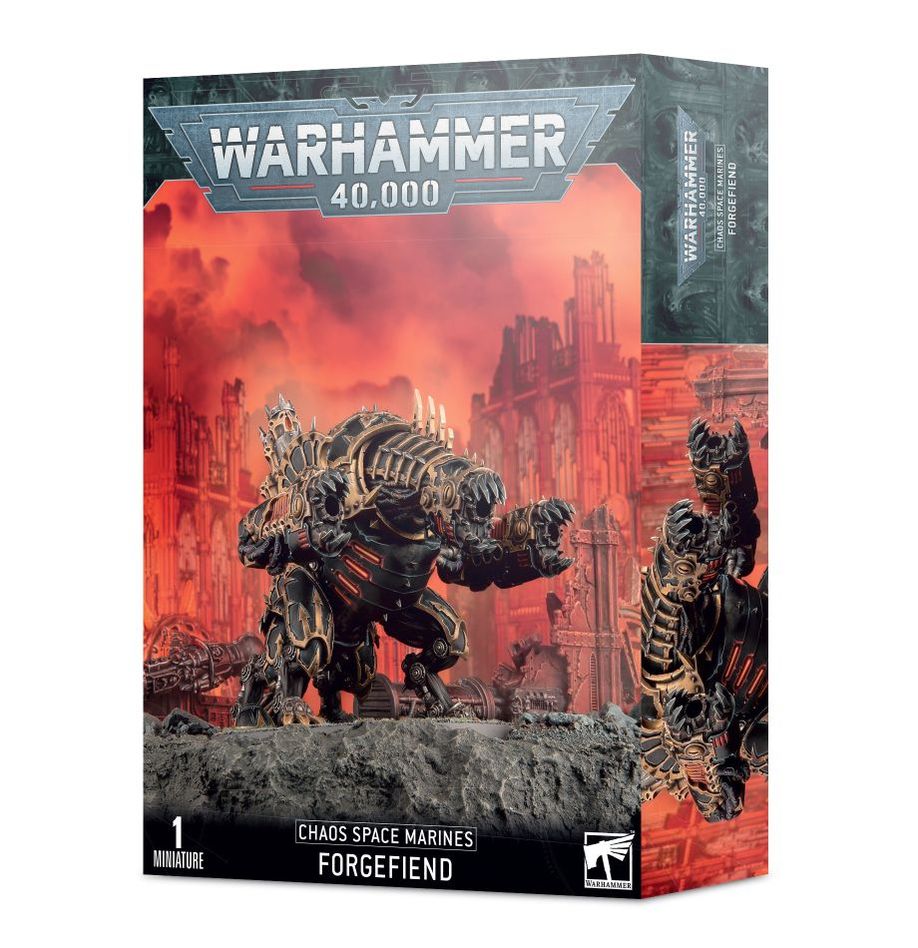 WARHAMMER 40K: CHAOS SPACE MARINES - FORGEFIEND | Boutique FDB