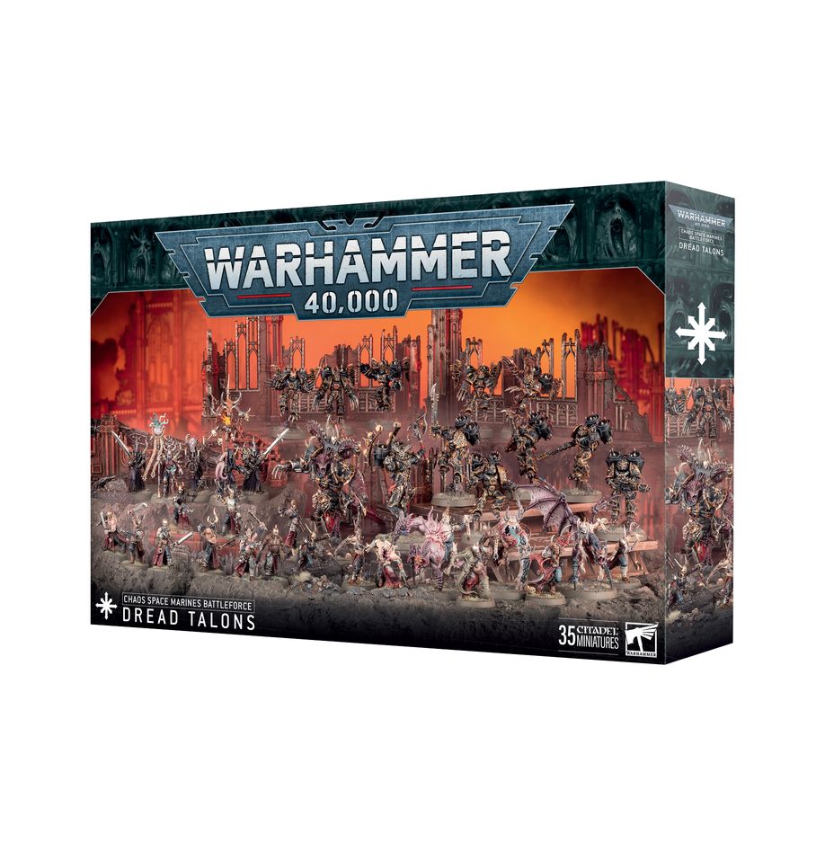 WARHAMMER 40K: CHAOS SPACE MARINES BATTLEFORCE - DREAD TALONS | Boutique FDB