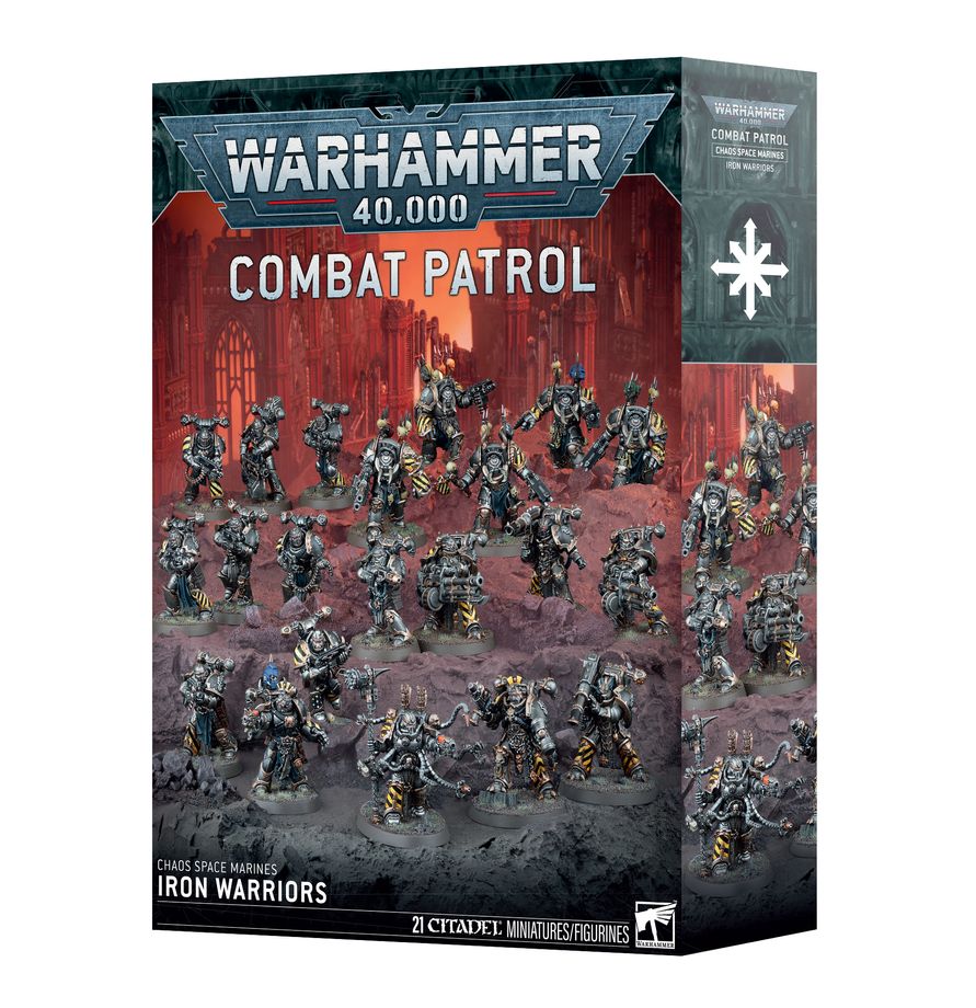 WARHAMMER 40K: COMBAT PATROL: IRON WARRIORS | Boutique FDB