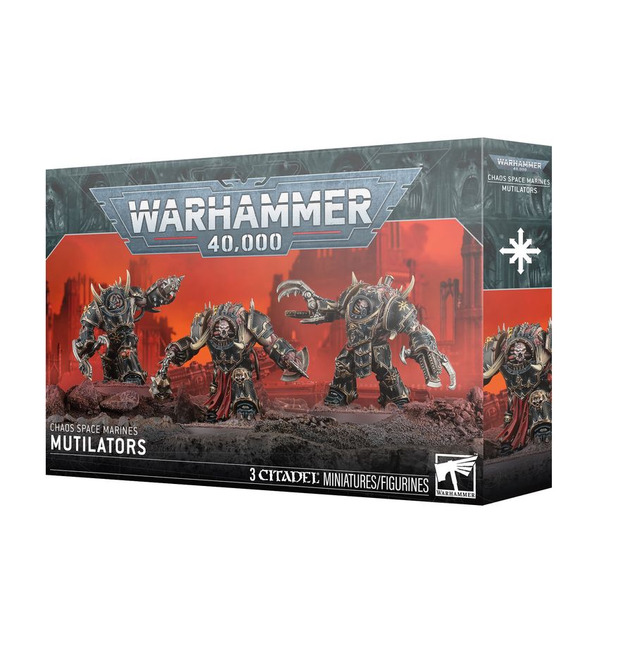 WARHAMMER 40K: CHAOS SPACE MARINES - Mutilators | Boutique FDB