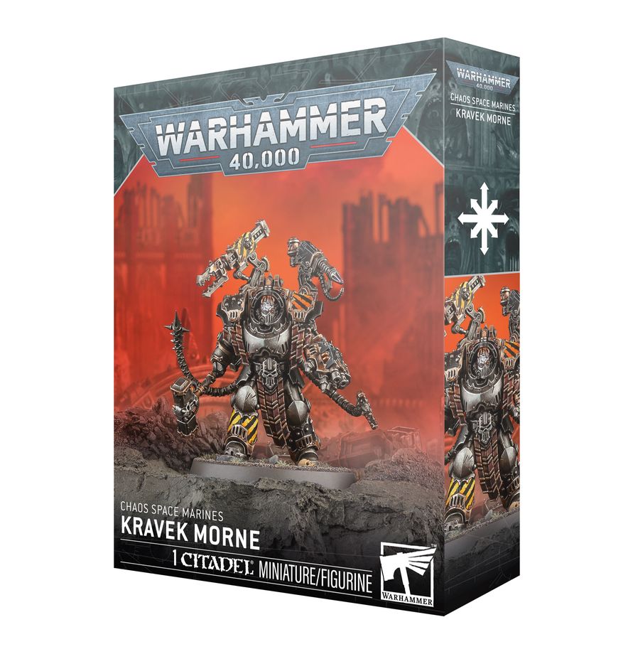 WARHAMMER 40K: CHAOS SPACE MARINES - Kravek Morne | Boutique FDB