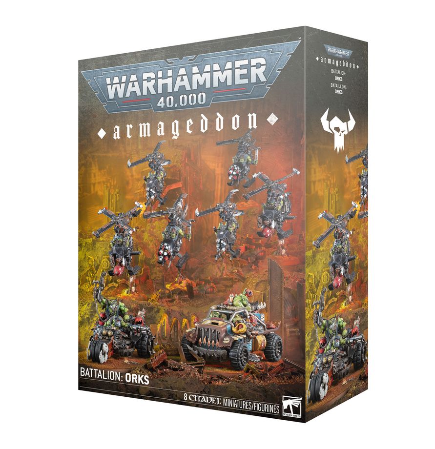 WARHAMMER 40K: Armageddon Battalion: Orks | Boutique FDB