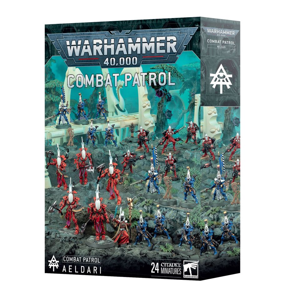 WARHAMMER 40K: COMBAT PATROL - AELDARI (New) | Boutique FDB