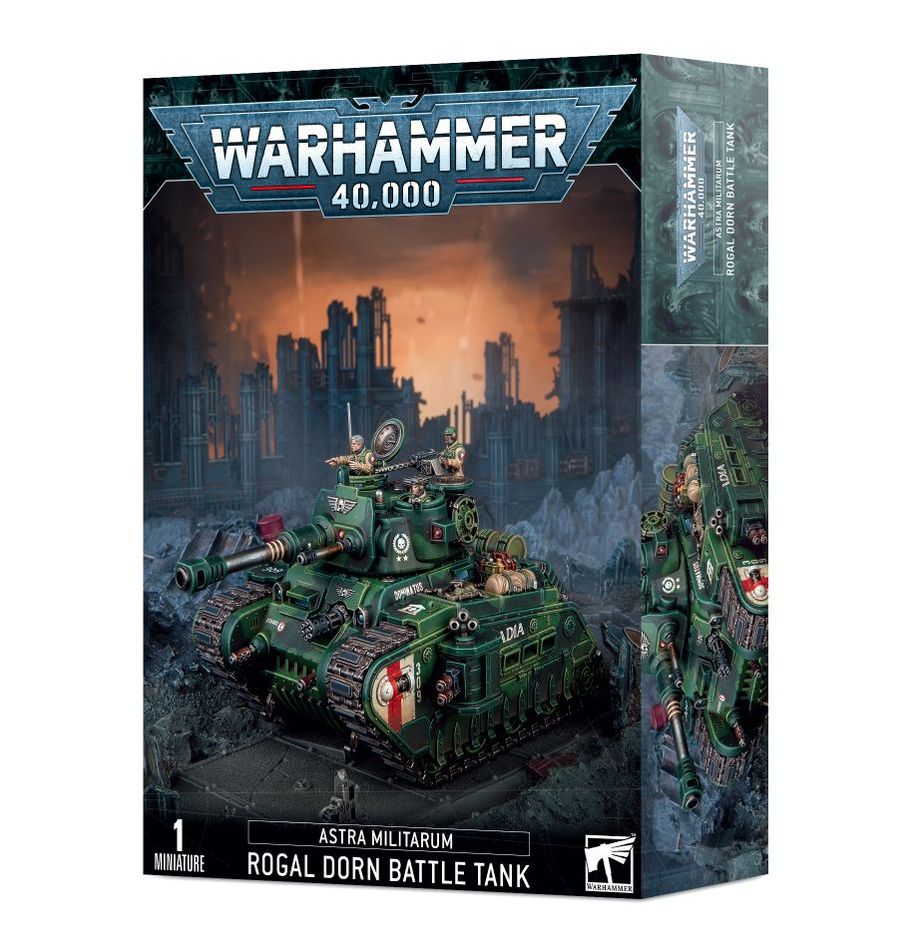 WARHAMMER 40K: ASTRA MILITARUM - ROGAL DORN BATTLE TANK | Boutique FDB