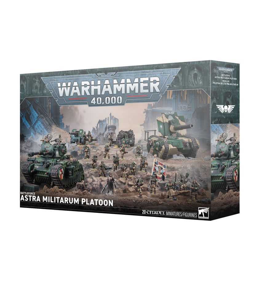 Warhammer40K : Astra Militarum - Battleforce: Astra Militarum Platoon | Boutique FDB