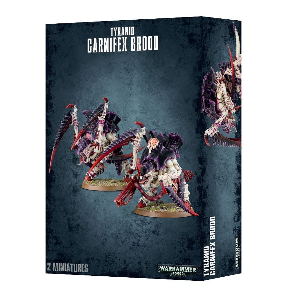 WARHAMMER 40K: TYRANIDS - OLD ONE EYE'S CARNIFEX BROOD | Boutique FDB