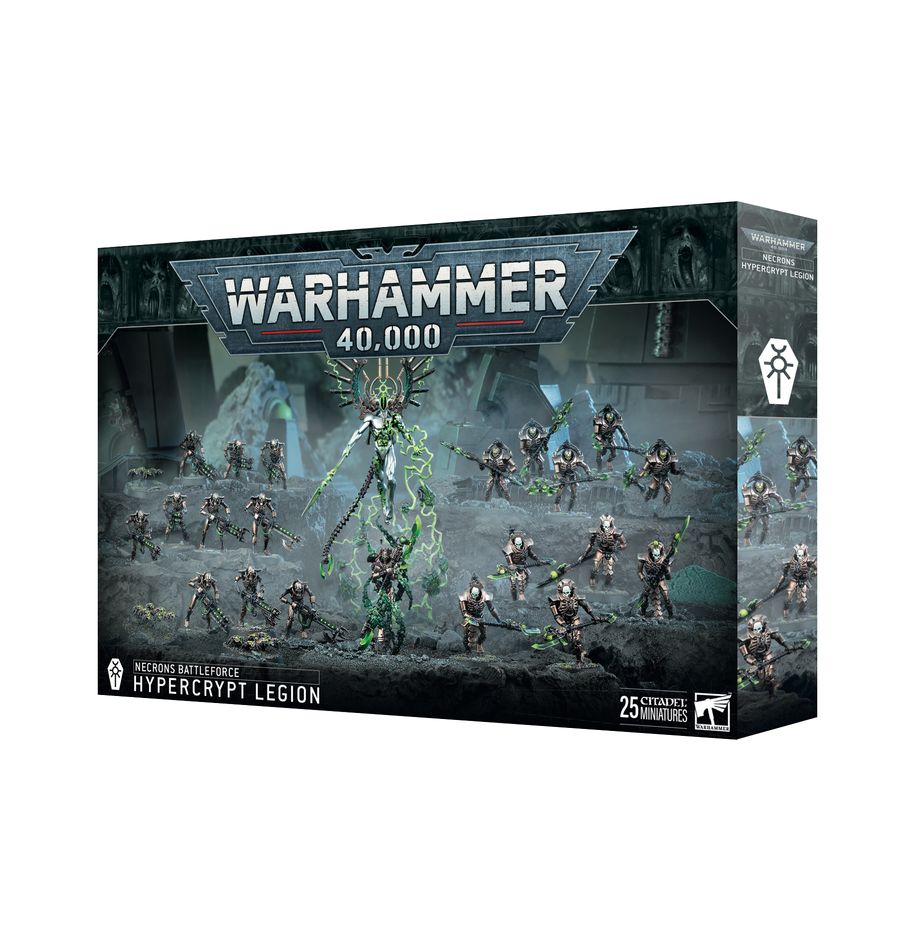 WARHAMMER 40K: NECRON BATTLEFORCE - HYPERCRYPT LEGION | Boutique FDB