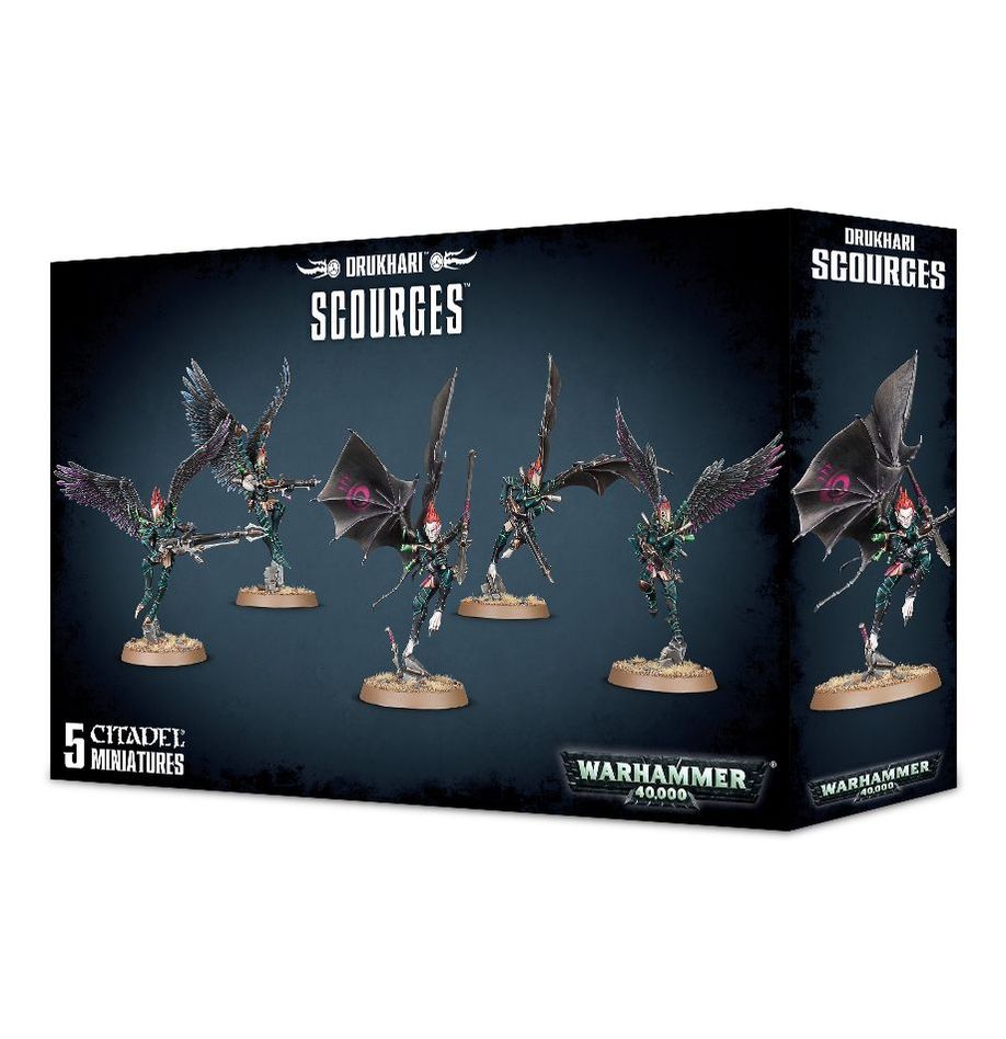 WARHAMMER 40K: DRUKHARI - SCOURGES | Boutique FDB