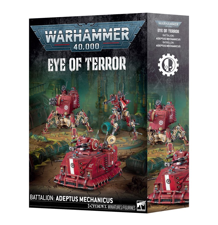 WARHAMMER 40K: EYE/TERROR BATTALION:ADEPTUS MECHANICUS | Boutique FDB