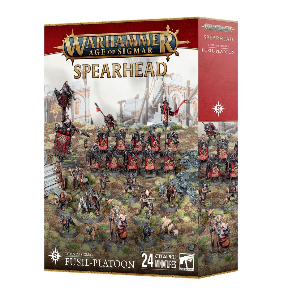 WARHAMMER AoS: SPEARHEAD - CITIES OF SIGMAR - Fusil Platoon | Boutique FDB