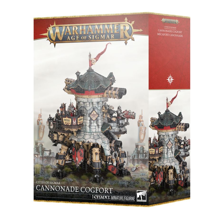 CITIES OF SIGMAR - Cannonade Cogfort / Conqueror Cogfort | Boutique FDB