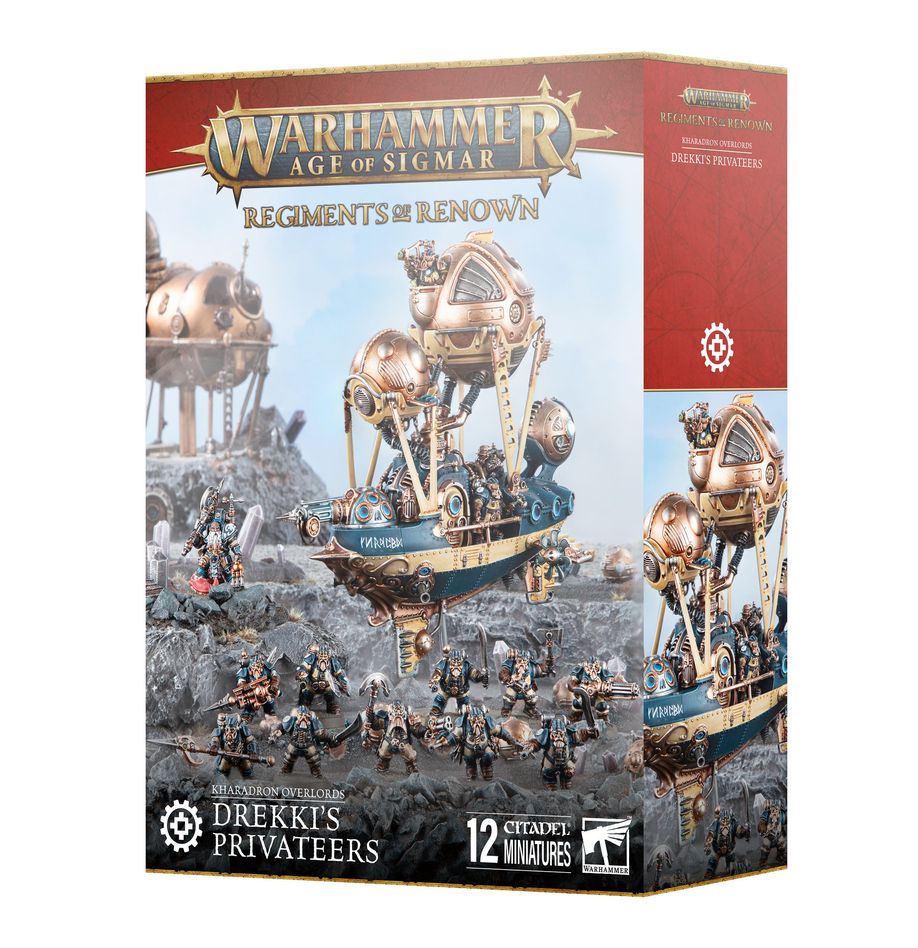 Warhammer: Age of Sigmar - Regiment of Renown: Drekki's Privateers | Boutique FDB