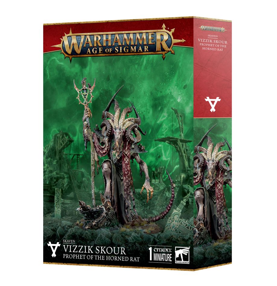 Skaven Vizzik, Prophet of the horned rat | Boutique FDB