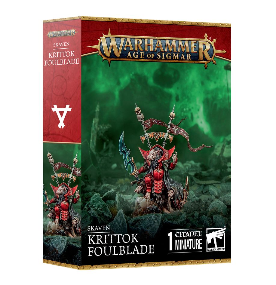 Warhammer Age of Sigmar - Skaven - Krittok Foulblade | Boutique FDB