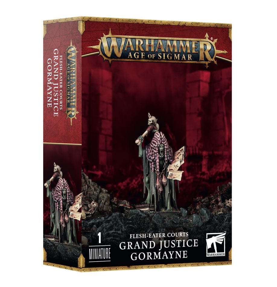 WARHAMMER AoS: FLESH-EATER COURTS - GRAND JUSTICE GORMAYNE | Boutique FDB