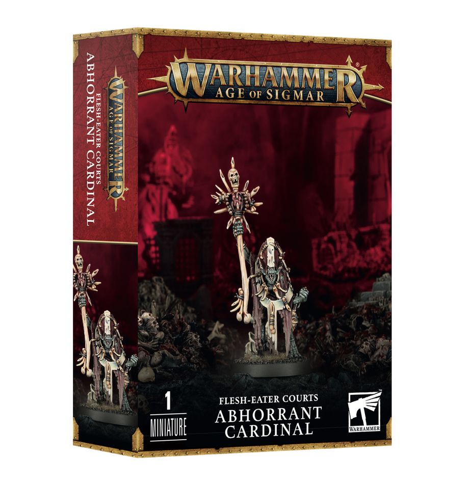 WARHAMMER AoS: FLESH-EATER COURTS -ABHORRANT CARDINAL | Boutique FDB