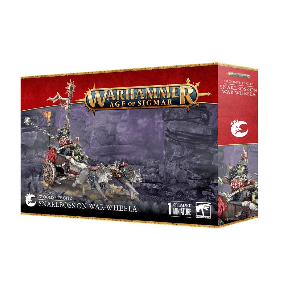 Age Of Sigmar: Gloomspite Gitz - Snarlboss on War-Wheela | Boutique FDB