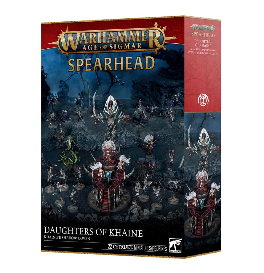 WARHAMMER AoS:  Spearhead: Daughters of Khaine – Khainite Shadow Coven | Boutique FDB