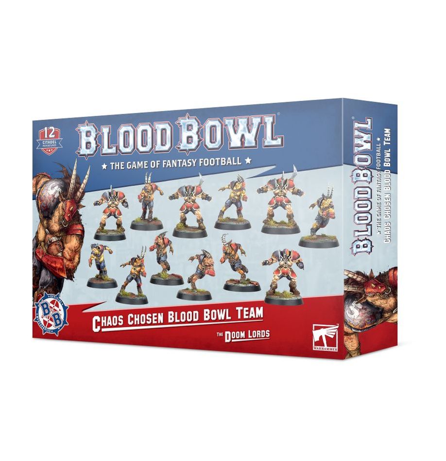 Blood Bowl - Chaos Chosen Team - The Doom Lords | Boutique FDB