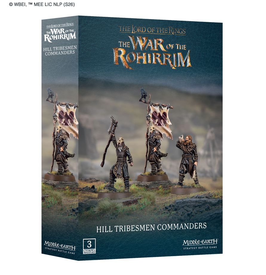 MESBG - Hill Tribesmen Commanders | Boutique FDB