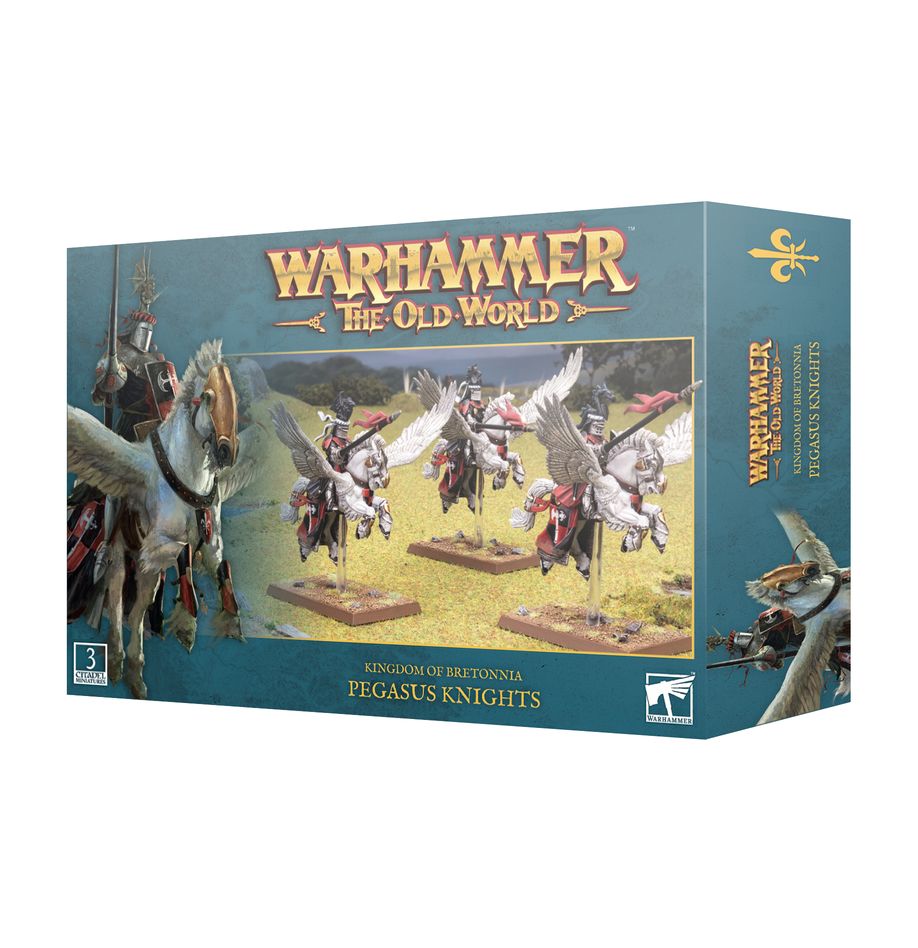 WARHAMMER TOW: KINGDOM OF BRETONNIA - PEGASUS KNIGHTS | Boutique FDB