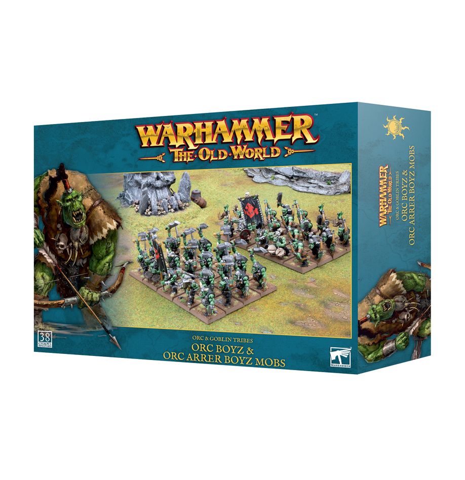 WARHAMMER TOW: ORC & GOBLIN TRIBES - ORC BOYZ & ORC ARRER BOYZ MOBS | Boutique FDB