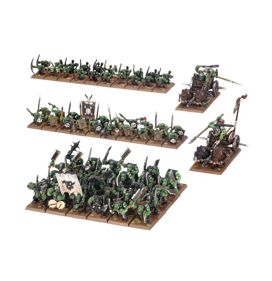 WARHAMMER TOW: ORC & GOBLIN TRIBES - BATTALION | Boutique FDB
