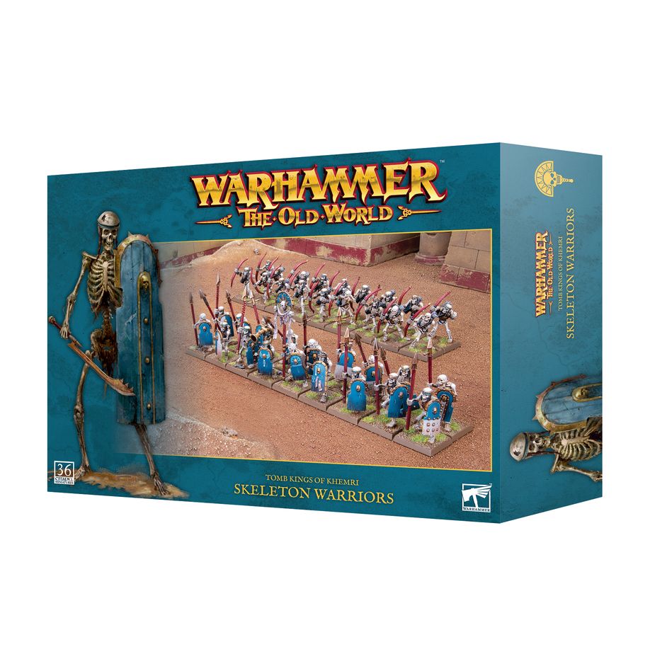 WARHAMMER TOW: TOMB KINGS OF KHEMRI - SKELETON WARRIORS | Boutique FDB
