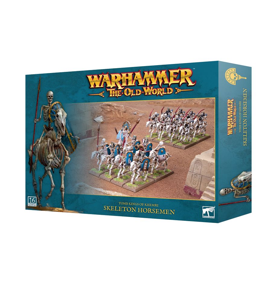 WARHAMMER TOW: TOMB KINGS OF KHEMRI - SKELETON HORSEMEN | Boutique FDB