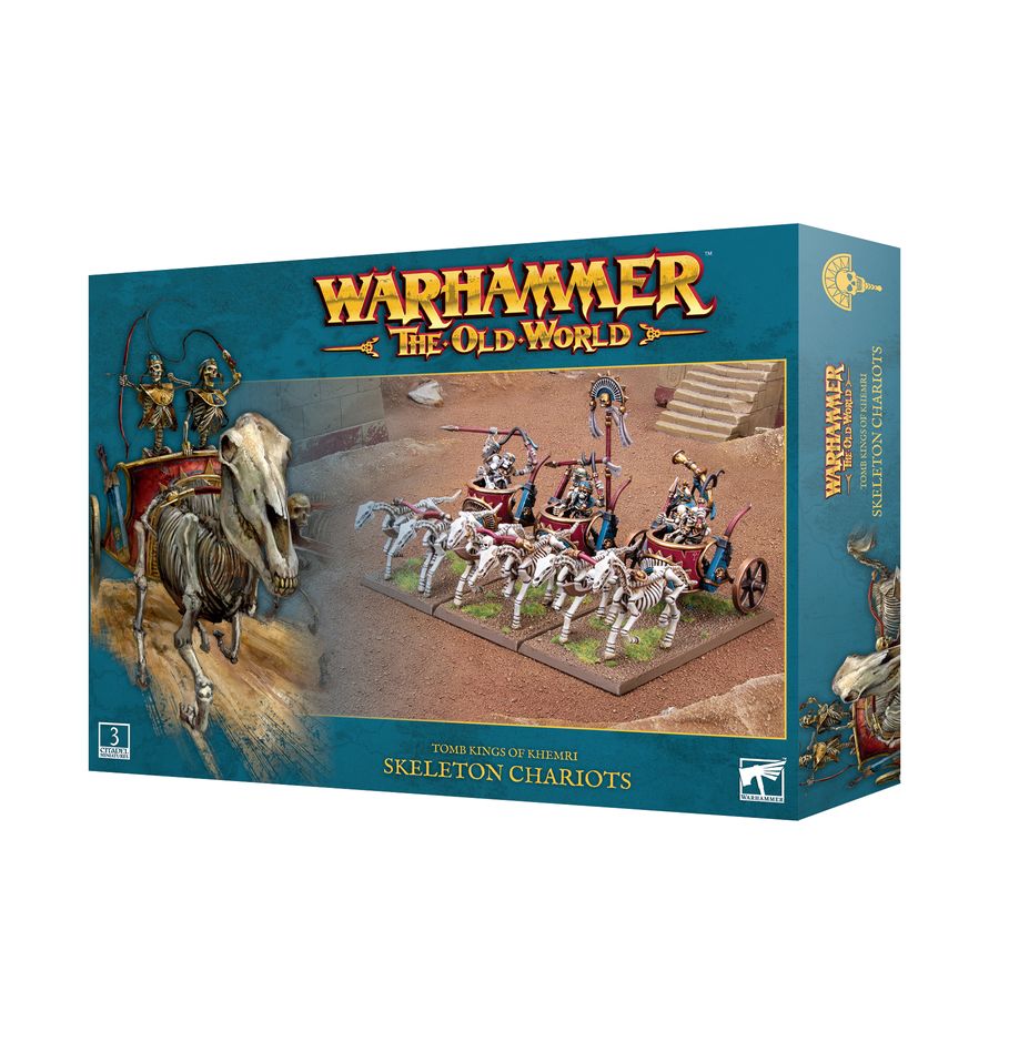 WARHAMMER TOW: TOMB KINGS OF KHEMRI - SKELETON CHARIOTS | Boutique FDB