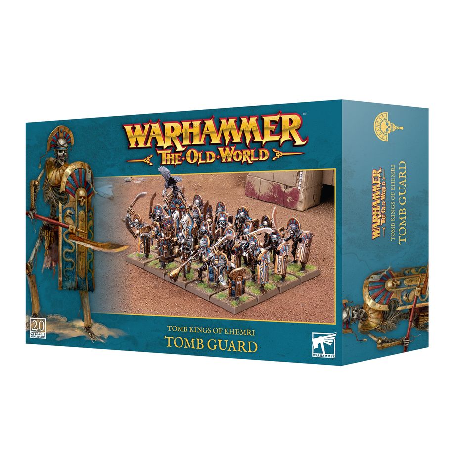 WARHAMMER TOW: TOMB KINGS OF KHEMRI - TOMB GUARD | Boutique FDB