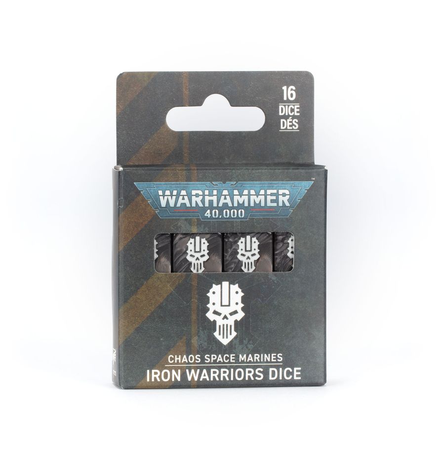 Warhammer40k - Iron Warriors Dice | Boutique FDB