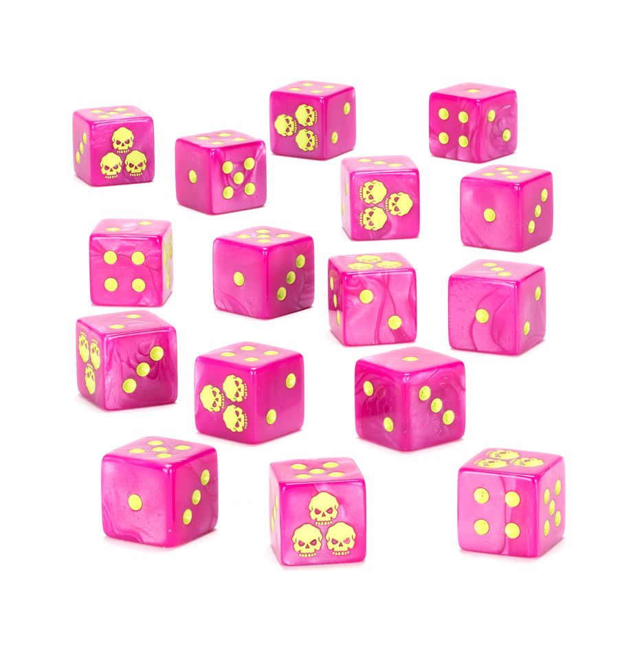 WARHAMMER 40K: DEATH GUARD - DICE SET | Boutique FDB