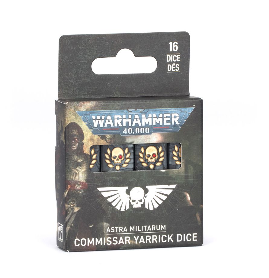 Warhammer40k - Commissar Yarrick Dice | Boutique FDB