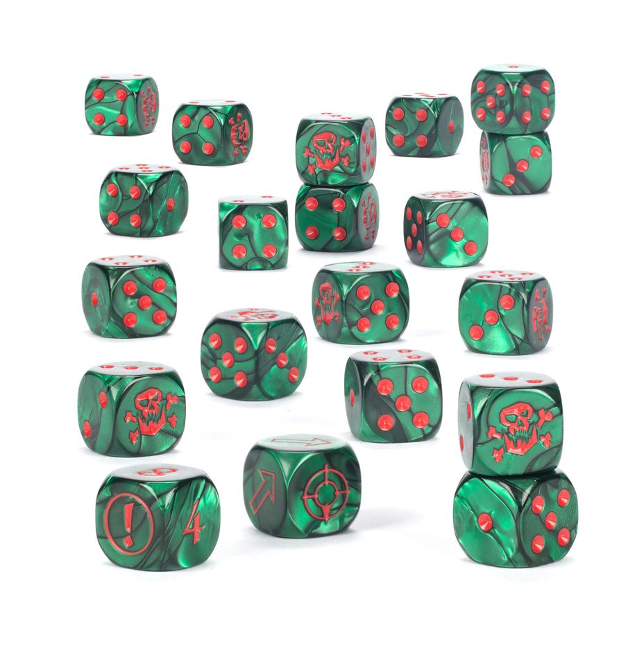 WARHAMMER TOW: ORC & GOBLIN TRIBES - DICE SET ^2024-04-06 | Boutique FDB