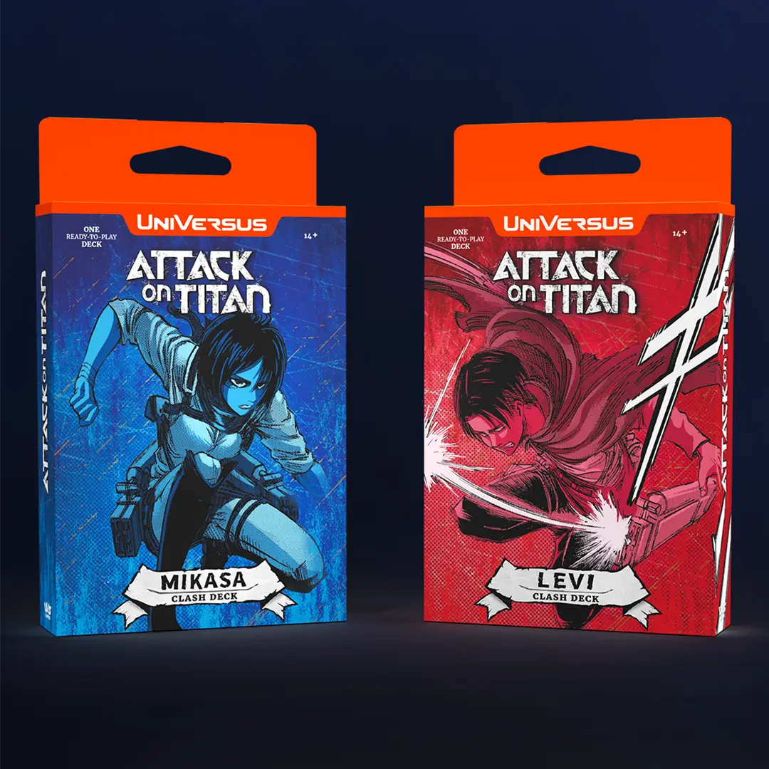 Universus Attack On Titan: Battle For Humanity - Clash deck - Mikasa | Boutique FDB