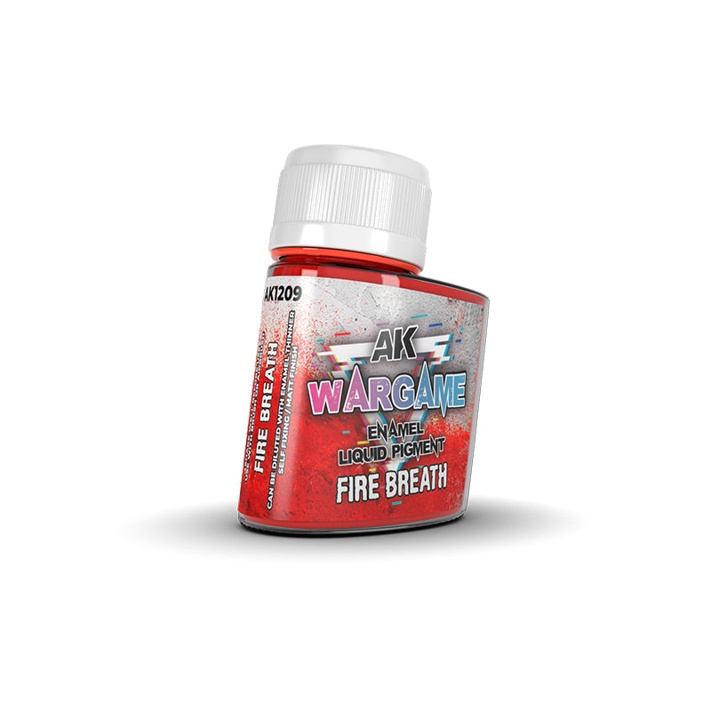 AK Wargame - Enamel liquid pigments - Fire Breath | Boutique FDB
