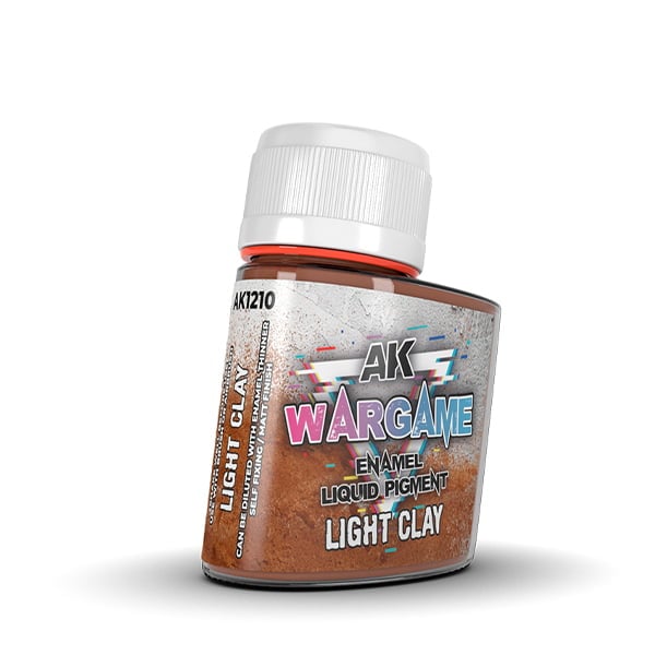 AK Wargame - Enamel liquid pigments - Light Clay | Boutique FDB