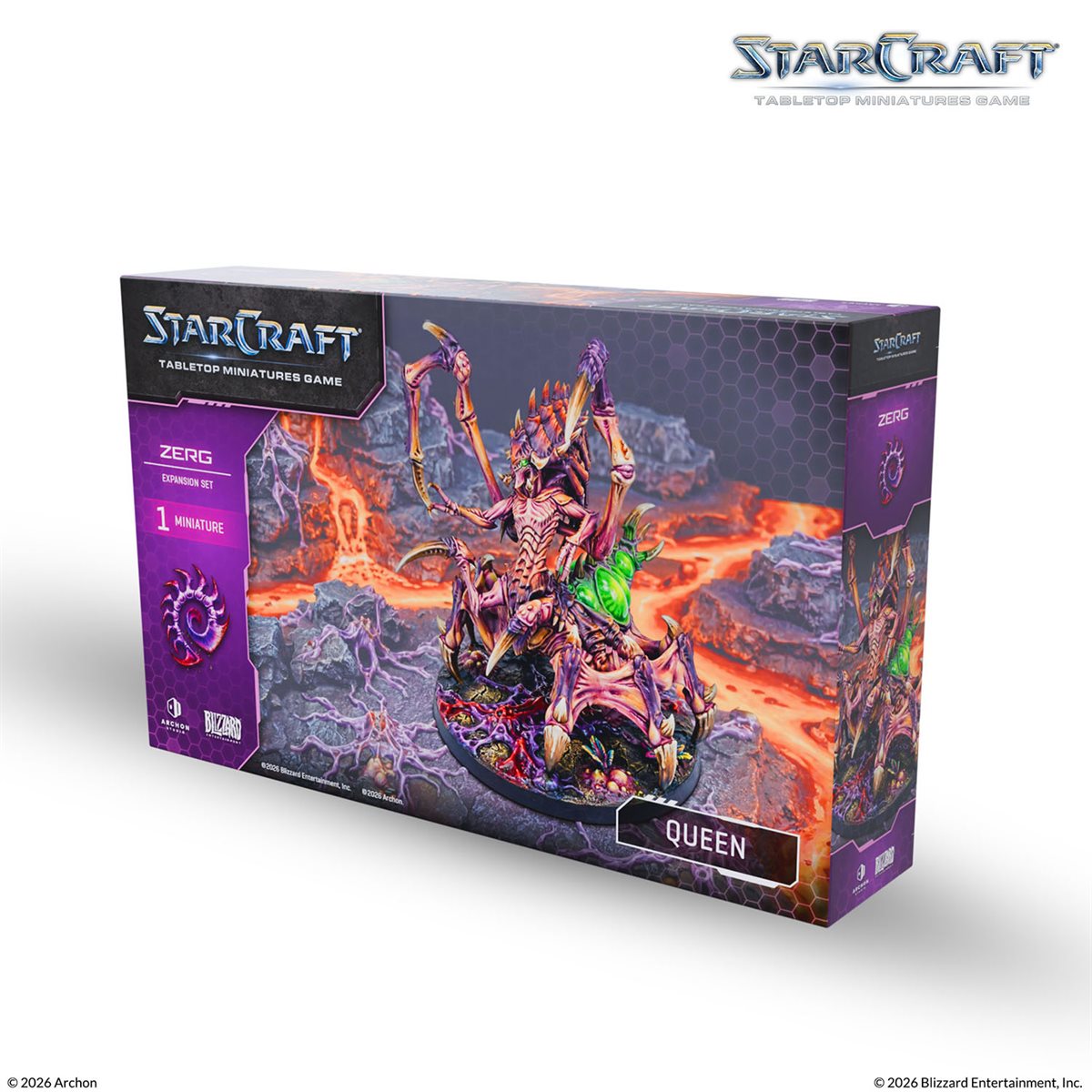 Starcraft - Tabletop Miniatures Game - Zerg : Queen | Boutique FDB