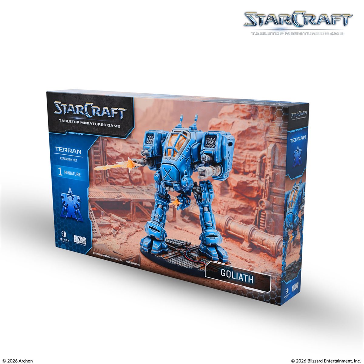 Starcraft - Tabletop Miniatures Game - Terran : Goliath | Boutique FDB