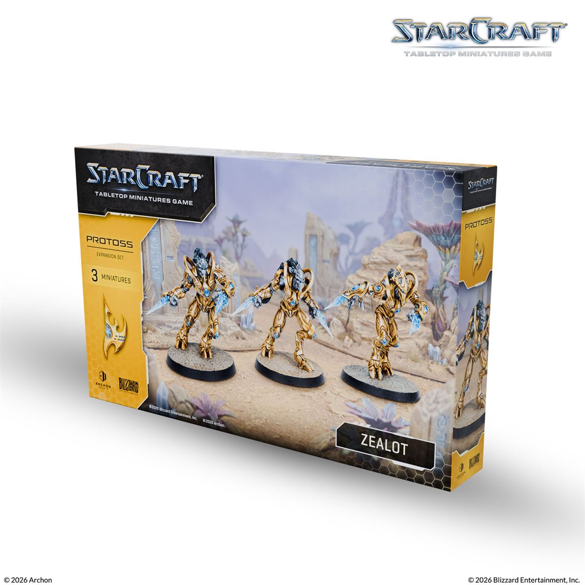 Starcraft - Tabletop Miniatures Game - Protoss : Zealot | Boutique FDB